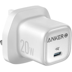 Anker Zolo Charger ICE 20W Gan Series USB-C Fast Charging Adapter For iPhone and Smartphone's - White