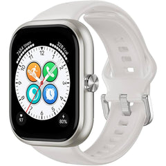 Honor Choice Watch| 1.95" AMOLED Display | Bluetooth Calling | 120 Workout Modes | 5ATM Swim-Ready | Upto 12 Days Battery Life | Built-in Multi-System GNSS | SpO2, Heart Rate, Sleep Tracking , White