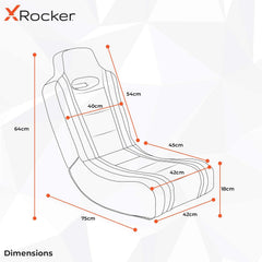 X-rocker 41488 Playstation Geist 2.0 Gaming Chair