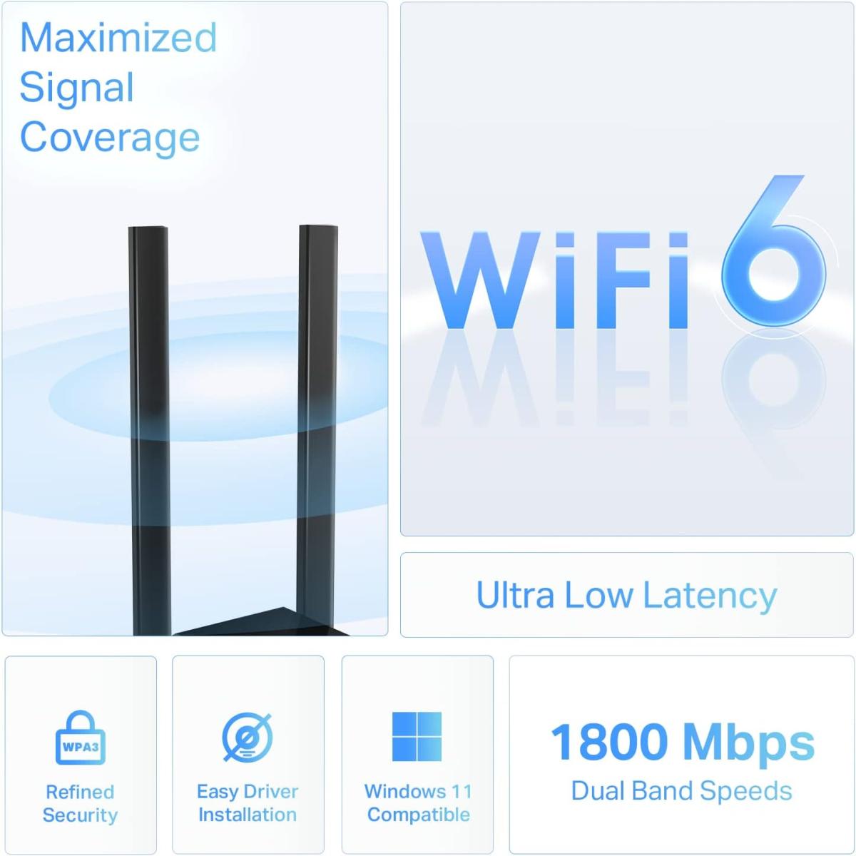 Tp Link wireless Wi - Fi adapter for device connectivity