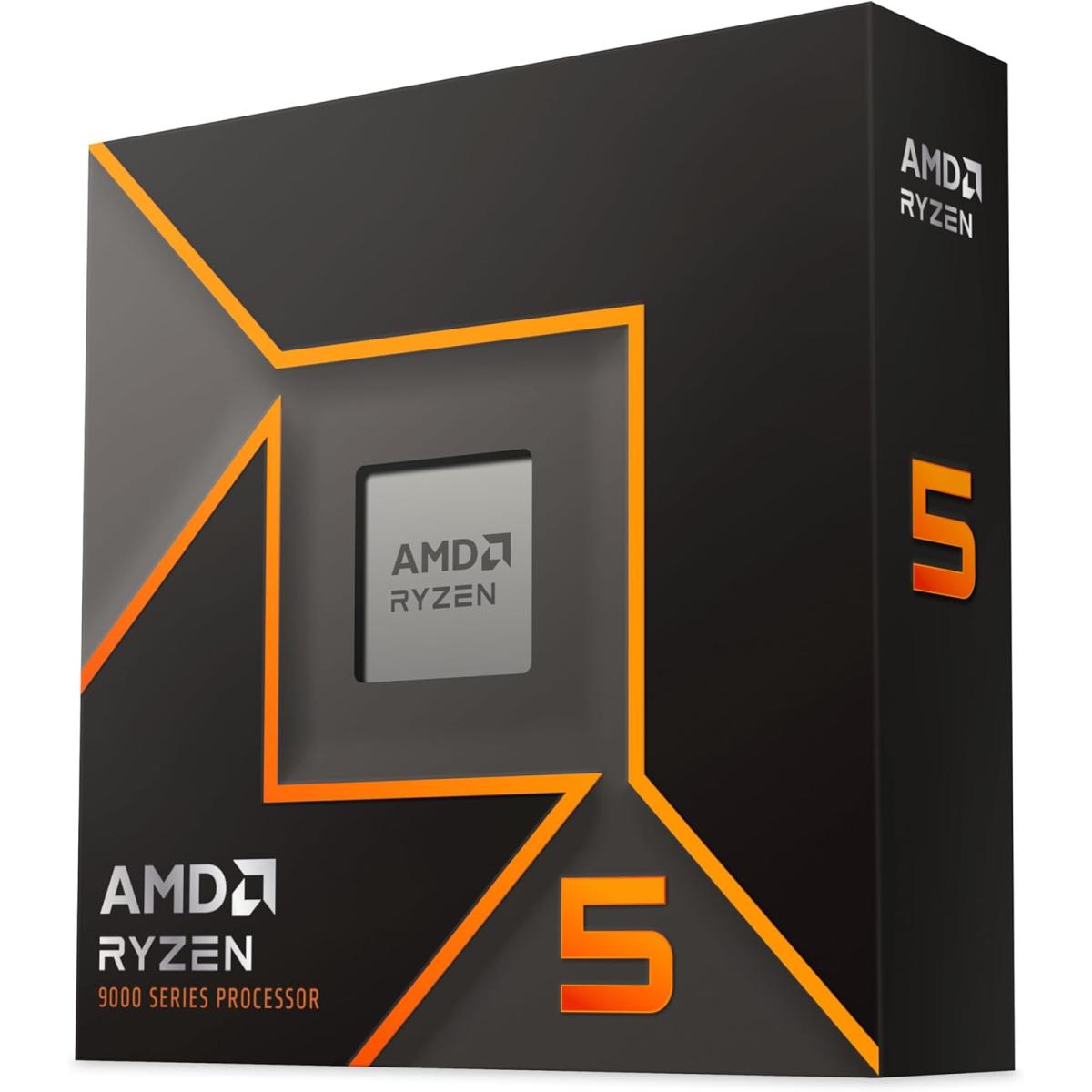 AMD RYZEN 5 9600X 6-Core 3.9GHz (5.4 GHz Max Boost) 38MB Cache AM5 Desktop Processor , Box