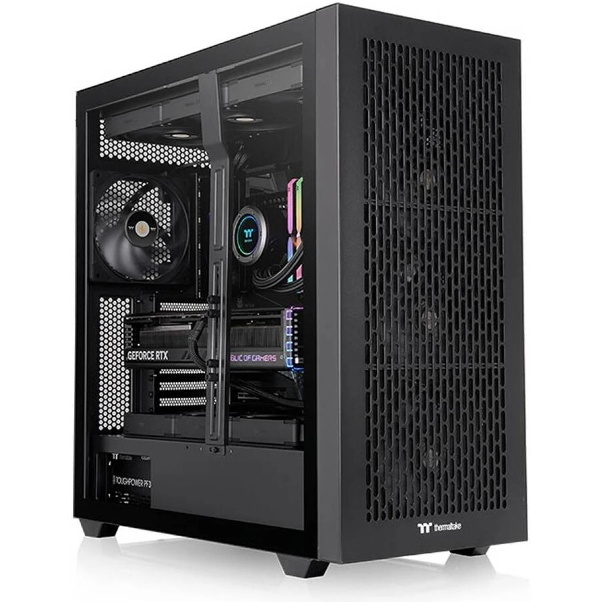 Thermaltake PC case for desktop computer builds and component installation