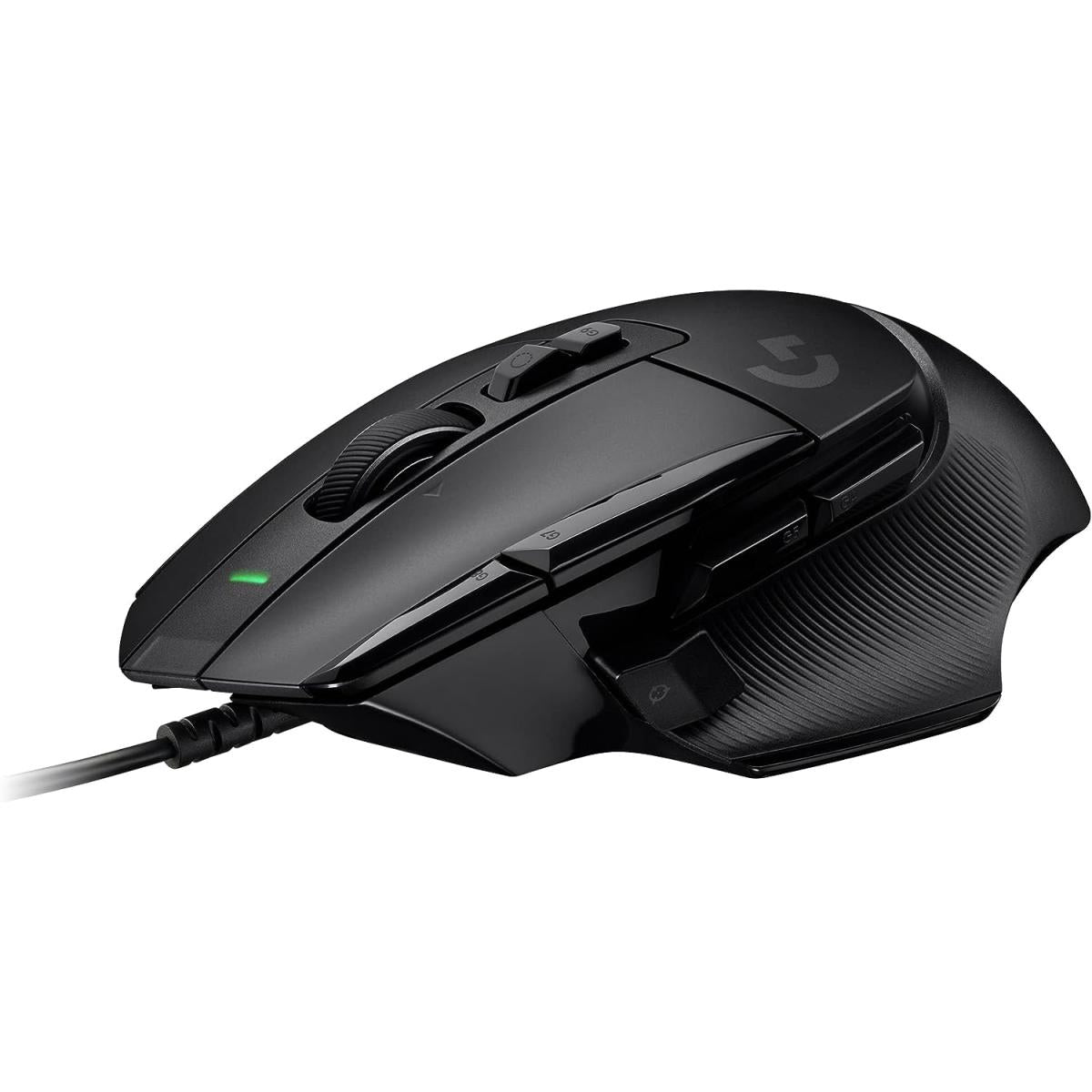 Logitech G502 X HERO 25K Sensor Wired LIGHTFORCE Hybrid Optical-Mechanical Primary Switches For PC macOS/Windows - Black