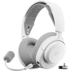 Steelseries Aris Nova 3x Wireless Xbox Gaming Headset Mobile App Control 40 Hr Battery Neodymium Magnetic Drivers 2.4ghz/bluetooth Detachable Mic Xbox, Ps5, Pc White