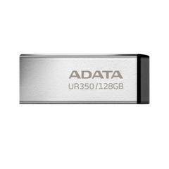 ADATA UR350 128GB USB Flash Drive - BLACK (METAL)