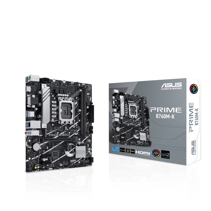 Asus Prime motherboard for desktop computer builds