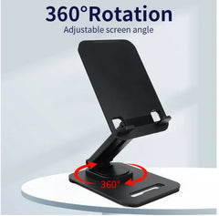 Jmary Mk 62 360 Desktop Phone And Tablet Stand 360 Degree Rotating Foldable