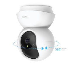 Tp Link Tapo C210 Pan, Tilt Home Security Wi Fi Camera, 2k 3mp, 2 Way Audio, Night Vision, Motion Detection