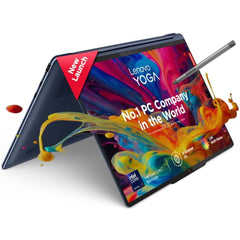 Lenovo Yoga 9 2 In 1 (2024) Ai Pc New Intel Core Ultra 7 155h High Performance Processor 16 Cores W/ 2.8k Oled 120hz Touch Screens & Big Battery Cosmic Blue - CompuMe