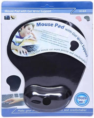 G-01 ERGONOMIC MOUSE PAD WITH GEL WRIST REST SUPPORT