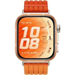 Huawei Smart Watch Fit 5Pro, Up to 10Days Battery Life, Works with Android & IOS, Orange - 55020HRD
