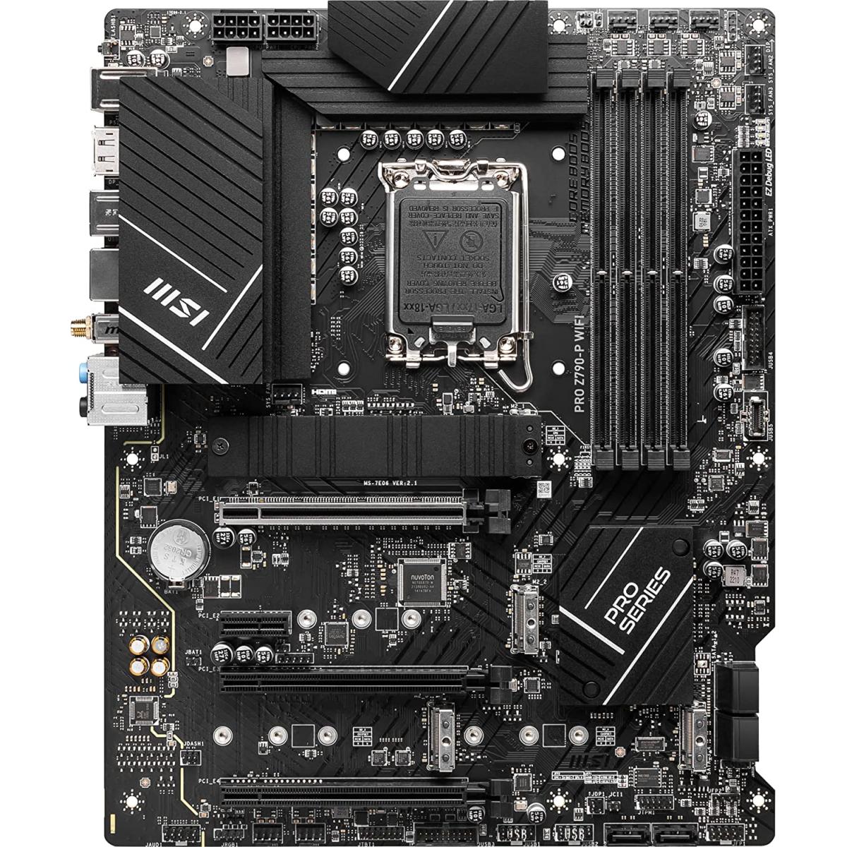Msi Wi - Fi SATA motherboard for desktop computer builds