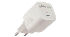 Anker Zolo Charger USB-C Output Wall Charger 20W PD, Fast Charging - White
