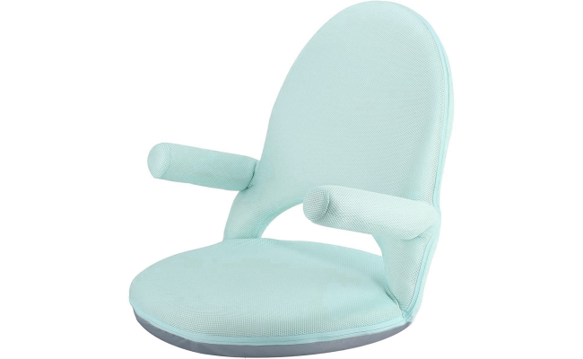 Nnewvante Floor Chair With Back Support And Armrest