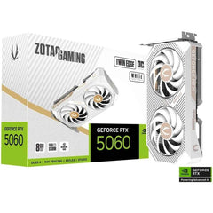 ZOTAC GAMING GeForce RTX 5060 Twin Edge OC White Edition 8GB GDDR7 - Graphics Card | ZT-B50600Q-10M |